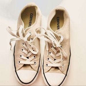 Tan Converse